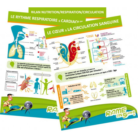 Boutique en ligne FFAviron | Affiches SVT Rame en 5ème